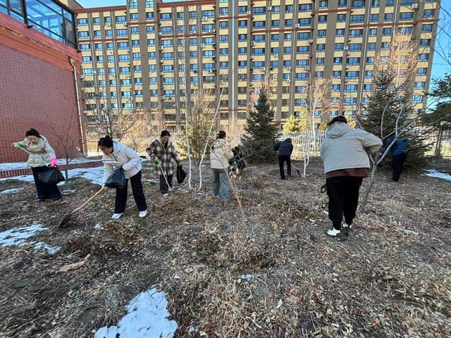 林西县林西镇南街服务站：深耕共建沃土 绽放文明之花